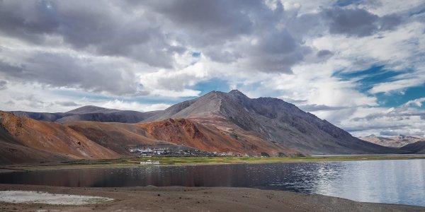 Karzok village, Ladakh, India