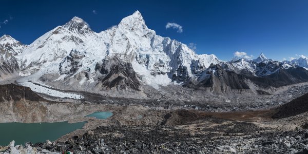 Mount Everest, Nuptse, Khumbu Icefall, Nepal