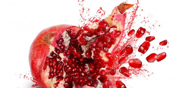 Exploding pomegranate