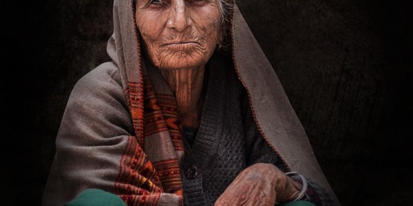 Old Woman Portrait 