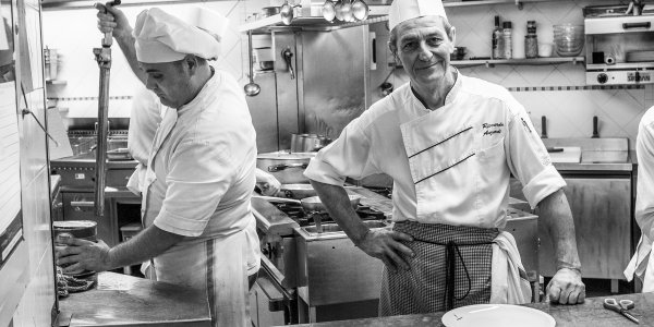 Riccardo - chief in pizzeria, Venice, Italy 