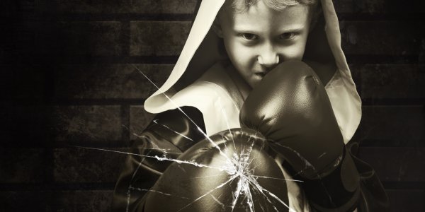 Young boxer